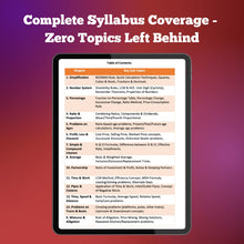 Load image into Gallery viewer, Quant Booster: Arithmetic for SBI/IBPS 2026 PDF