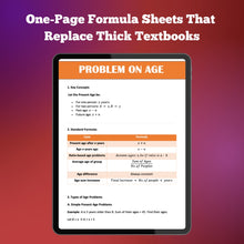Load image into Gallery viewer, Quant Booster: Arithmetic for SBI/IBPS 2026 PDF