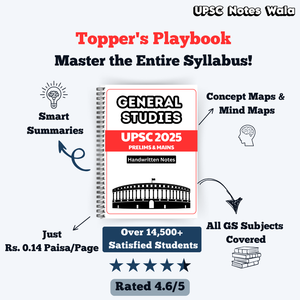 IAS Topper Handwritten Notes - UPSC Prelims+Mains 2026