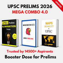 Load image into Gallery viewer, UPSC Prelims MEGA COMBO 4.0 - For 2026